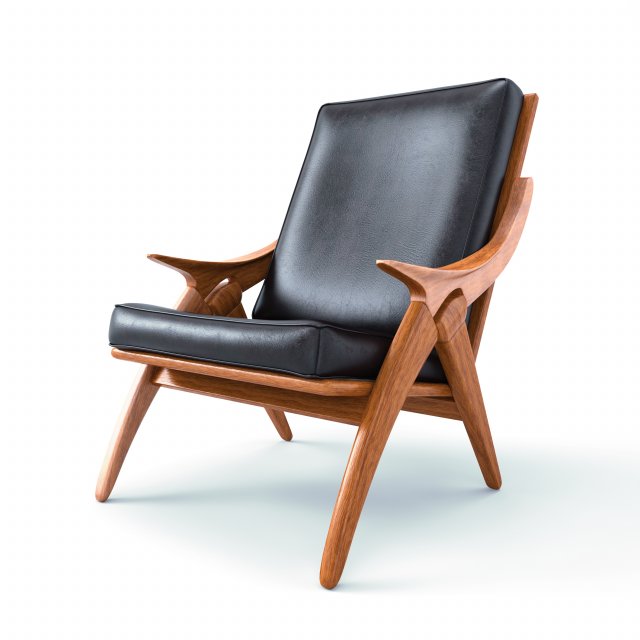 de knoob armchair Modèle 3D .c4d .max .obj .3ds .fbx .stl .blend 