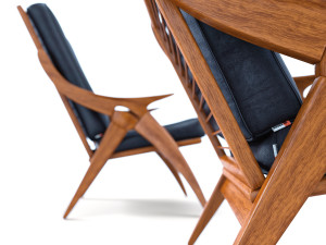 de knoob armchair Modèle 3D
