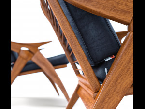 de knoob armchair Modèle 3D