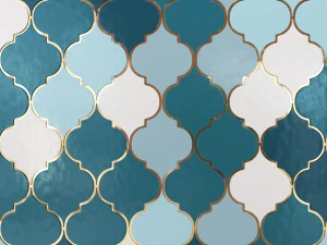 moroccan tile 02 3D Model