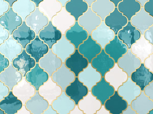 moroccan tiles 3D Model