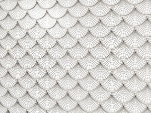 fish tiles Modèle 3D