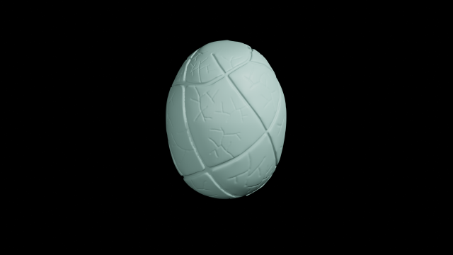monsteregg Model 3D .c4d .max .obj .3ds .fbx .stl .blend