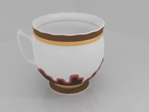 3 cup pack 3D Model