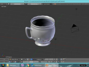 3 cup pack 3D Model