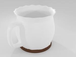 3 cup pack 3D Model