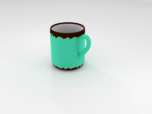 cup 3D 모델
