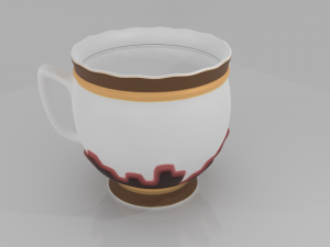 cup 3D 모델