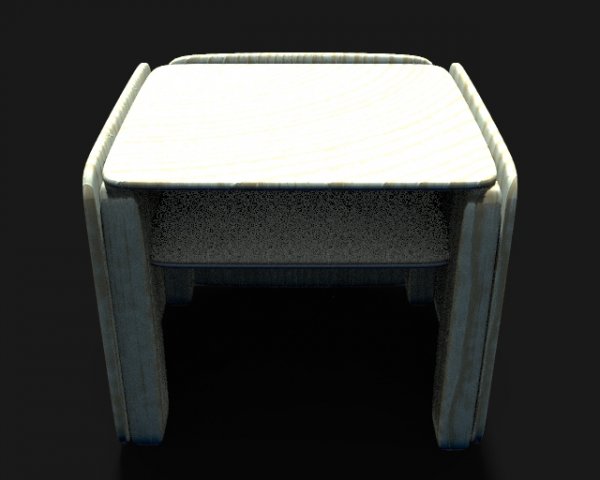table 3D Модель .c4d .max .obj .3ds .fbx .stl .blend 