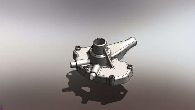 water line distributor 3D Модель .c4d .max .obj .3ds .fbx .stl .blend 