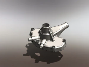 water line distributor 3D Model