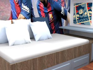 child room 3D 모델