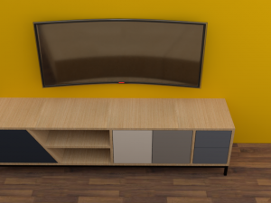 living room 3Dモデル