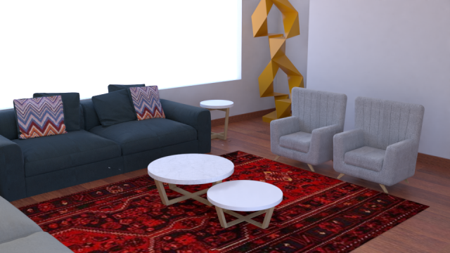 living room 3D 모델 .c4d .max .obj .3ds .fbx .stl .blend 