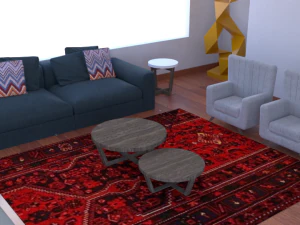 living room 3D Model