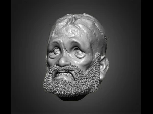 zombie heads 3D Print Model