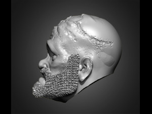 zombie heads 3Dプリントモデル