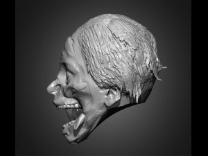 zombie heads 3Dプリントモデル