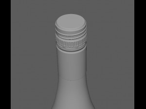 vine bottle 3D Model