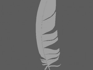feather pen 3D Модель