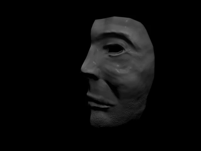 पत्थर का मुखौटा 3D मॉडल .c4d .max .obj .3ds .fbx .stl .blend