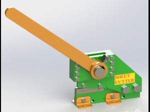 sheet cutter 3D Model