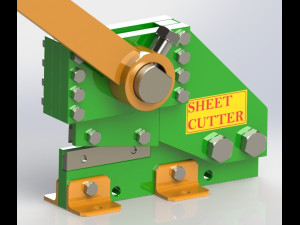 sheet cutter Modelo 3D