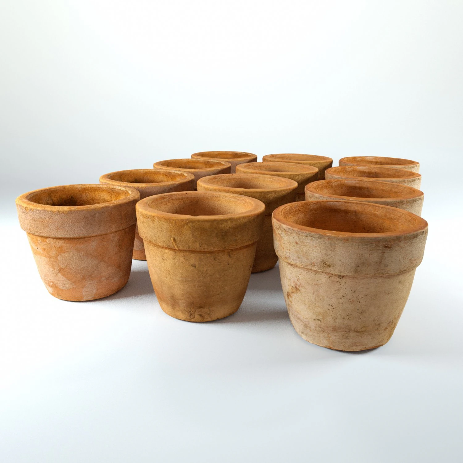 clay pot - 3d scan 4k 3D Model .c4d .max .obj .3ds .fbx .stl .blend 