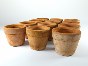 clay pot - 3d scan 4k 3D Model