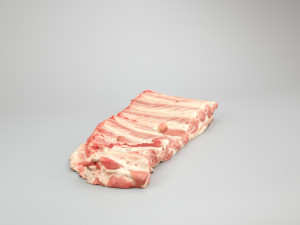 pig raw ribs - 3d scan 3D-Modell