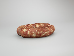 Raw pig sausage - 3d scan Model 3D