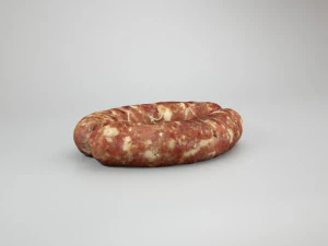 Raw pig sausage - 3d scan 3D Model