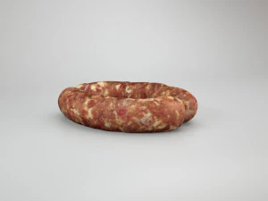 Raw pig sausage - 3d scan 3D Model