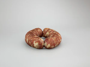 Raw pig sausage - 3d scan 3D Model