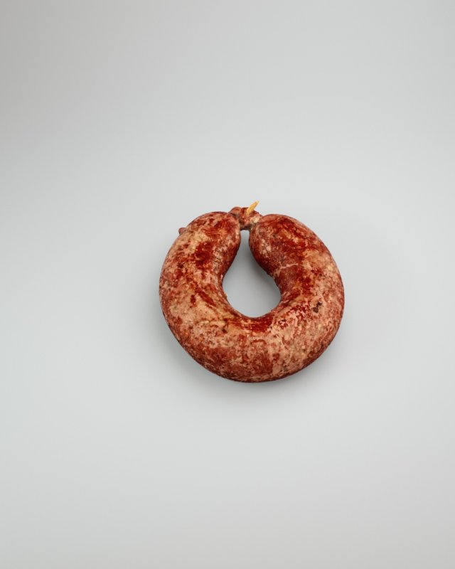 raw pig blood sausage - 3d scan 3D 모델 .c4d .max .obj .3ds .fbx .stl .blend 