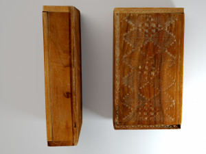 wooden box Model 3D