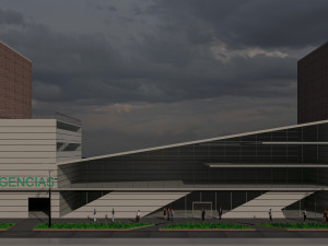 hospital 3D Model