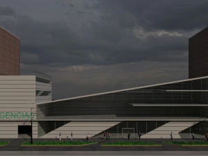 hospital 3D Model