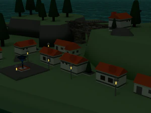 island 3D Model