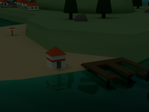 island 3D Model