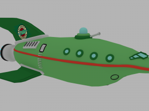 planet express Model 3D