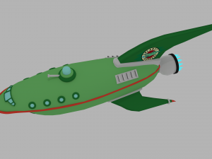 planet express Modèle 3D