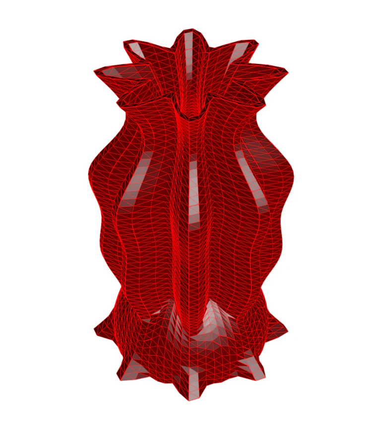 꽃병 5-2 3D 모델 .c4d .max .obj .3ds .fbx .stl .blend 