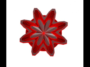 꽃병 5-2 3D 모델