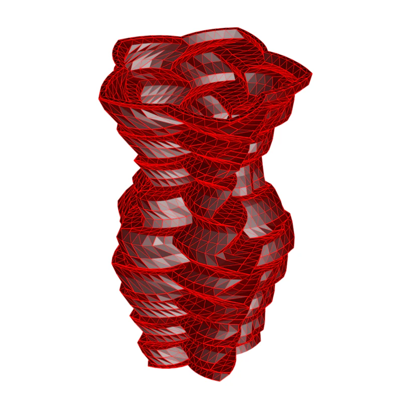 vase 5-9 3D Model .c4d .max .obj .3ds .fbx .stl .blend 
