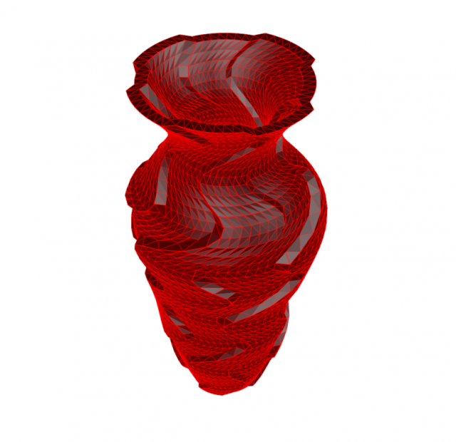 vase 5-11 3D Model .c4d .max .obj .3ds .fbx .stl .blend 