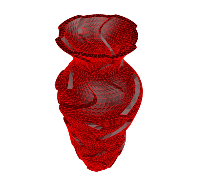 vase 5-11 3D Model .c4d .max .obj .3ds .fbx .stl .blend 
