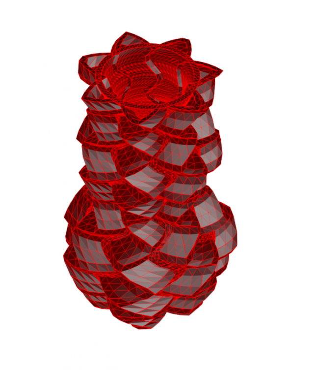 vase 5-14 3D Modell .c4d .max .obj .3ds .fbx .stl .blend