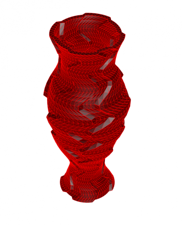vase 5-18 3D Model .c4d .max .obj .3ds .fbx .stl .blend 