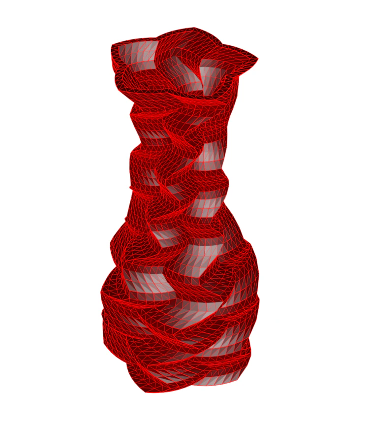 vase 5-35 3D Model .c4d .max .obj .3ds .fbx .stl .blend 